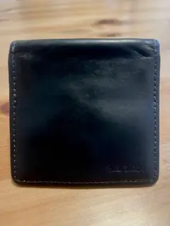Paul Smith ブラックレザー 二つ折り財布 小銭入
