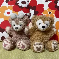 ダッフィー シェリーメイ ぬいぐるみ　ハンドパペット