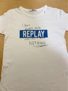 【美品】REPLAY レディース 半袖Tシャツ ホワイトのサムネイル