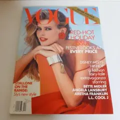 vogue 1991年　スーパーモデル　ELLE BAZAAR等お好きな方！