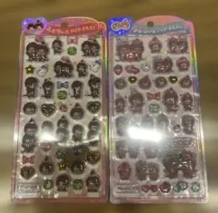 【正規品】モンチッチ うるちゅる　ポップシール　２種類セット