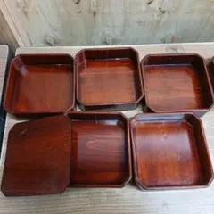 漆器製重箱5個×2セット