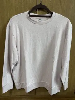 ソフトニットフリースクルーネックT