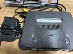NINTENDO64 本体 + ゲームカートリッジ11本 + コントローラー4個