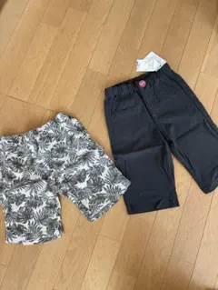 新品あり　110cm 短パン パンツ　キッズ　シューラルー　エニィファム