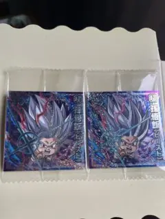 ドラゴンボール　シール2枚セット　ウエハース