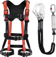 新品 フルハーネス 新規格 墜落制止用器具 安全帯 タイタン 江戸鳶 M ラスト新品安全帯新規格ロック機能付フルハーネスタイタン江戸鳶M