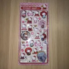 ハローキティ ボンボンドロップシール 着物