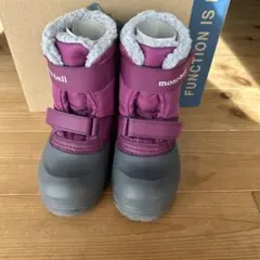 【美品】mont-bell パウダーブーツ　16㎝
