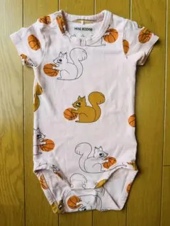 MINI RODINI ロンパース リス バスケットボールのサムネイル