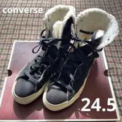 ■希少■CONVERSE ブラック ハイカット スニーカー