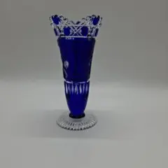 美品未使用　 マイセンクリスタル一輪挿し花瓶 16cmのサムネイル