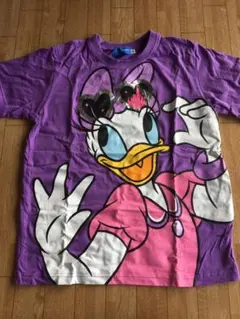 ディズニー デイジー Tシャツ 150㎝ パープル