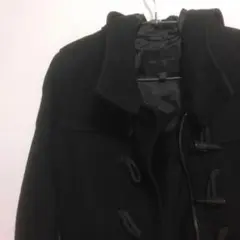 新品未使用品　黒　ダッフルコート フード付き　レディース　冬　オシャレ　ユニクロ