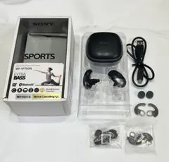 SONY WF-SP700N ワイヤレスイヤホン ブラック