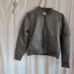 オリーブ MA-1スタイルジャケット