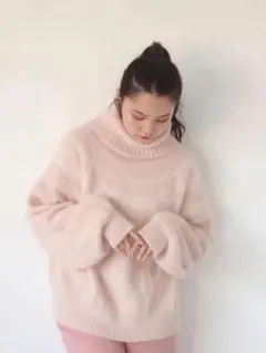 muguet high neck nordic knitのサムネイル