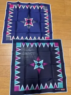 Pierre Cardin 花柄ハンカチ2枚セットのサムネイル