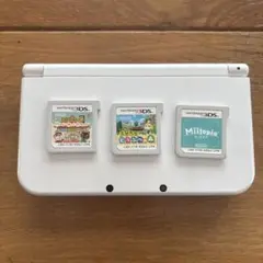 3DS 本体　カセット3個付き