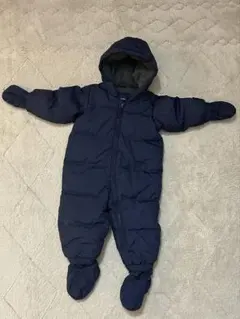 ベビーgap ネイビー ジャンプスーツ スノーウエア 80cm 12-18