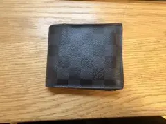 LOUIS VUITTON ダミエ グラフィット 二つ折り財布のサムネイル