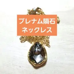 ブレナム隕石の天然石のネックレス【a】