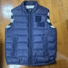 ［美品］23区ゴルフ ダウンベスト Mサイズ　ネイビー