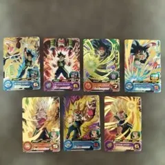 スーパードラゴンボールヒーローズ バーダック 7枚セットのサムネイル