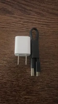 Apple USB電源アダプタ glo純正ケーブル　TYPEC