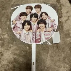 なにわ男子　カウコン　ジャンボうちわ