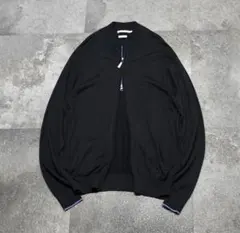 PETER MILLAR ブラック M ジップアップセーター