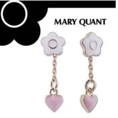 MARY QUANT - マリークワント デイジーxハート 2weyピアス