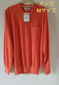 Munsingwear GRANDSLAM オレンジニットセーター　Mサイズのサムネイル