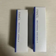 ファンケル　化粧水・乳液　しっとりタイプ