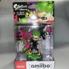 amiibo ボーイ ネオングリーン　スプラトゥーンシリーズ