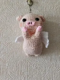 あみぐるみ あみぐるみこぶたちゃんセット かぎ針編み ハンドメイド