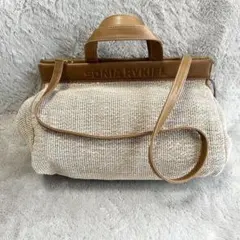 【美品】SONIA RYKIEL 2WAY トートバッグ ショルダーバッグ ロゴのサムネイル