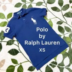 ポロラルフローレン ポロシャツ ビッグポニー カスタムフィット ネイビー XS