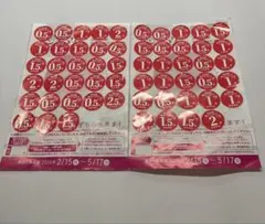 ヤマザキ春のパンまつり60点（お皿2枚分）➕4.5点