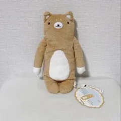 シナダ ぬいぐるみ フモフモさん (M) わふ 薄茶
