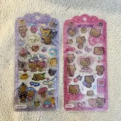 ドロップジェリーシール キティちゃん サンリオ 日焼け2種 セット