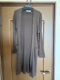 niko and... リブ編みカーディガン