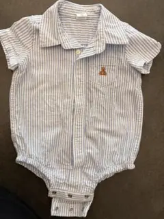 baby GAP 6-12ヶ月　オックスフォード ボディスーツ (ベビー)