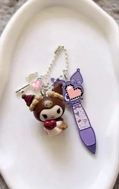 ガチャ チョコレートドール キーホルダー　クロミ
