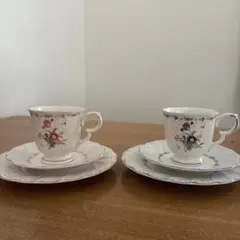 ニッコー トリオ カップ&ソーサー プレート ペアセット