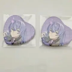 星導ショウ　バレンタイン　缶バッジ　２点セット　にじさんじ