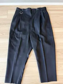 Maison Margielaナイロン ネイビー サイドジップ ワイドパンツ - メルカリ