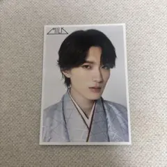 M!LK 山中柔太朗 生写真 20歳 生誕