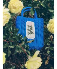 新品タグ付きRURU MARY'S / 手刺繍のプチかごバッグのサムネイル