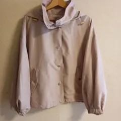 continuer de NICE CLAUP フード付きブルゾン ベージュ